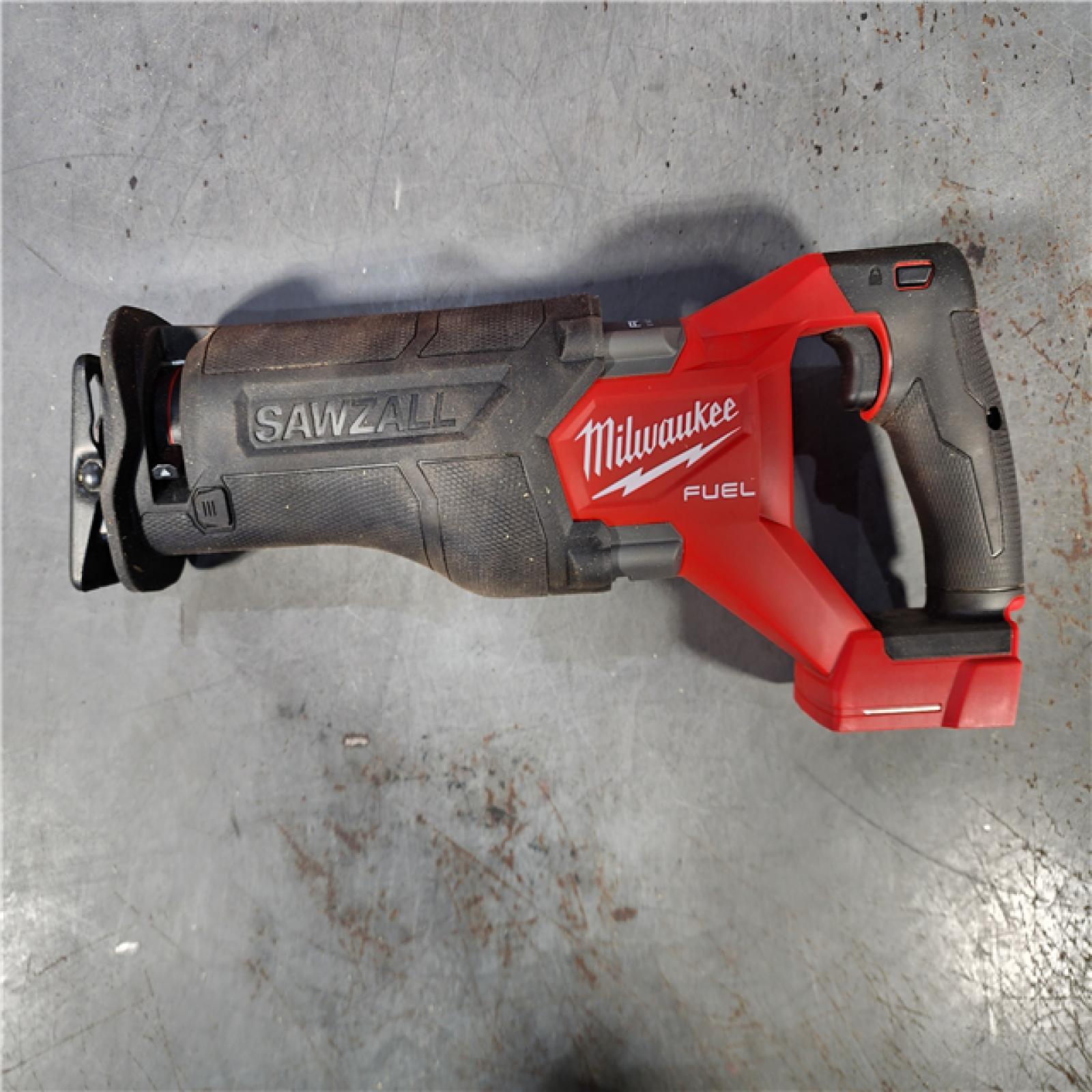 HOUSTON LOCATION - AS-IS Milwaukee M18 18V Fuel Sawzall 1-1/4  Reciprocating Saw Cordless Lithium-Ion Brushless 2821-20 (TOOL ONLY)