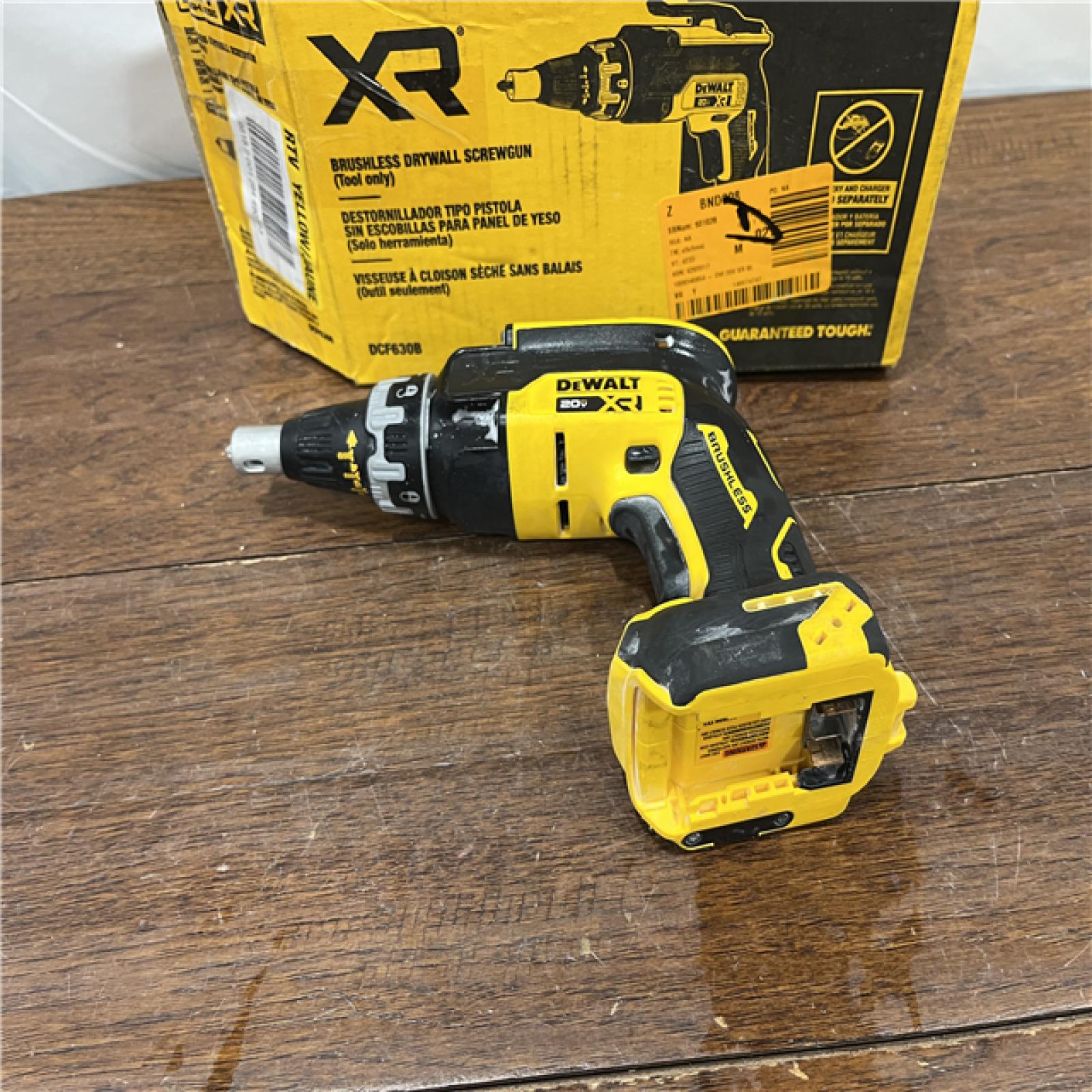 AS-ISDeWalt DCF630B 20V Cordless Brushless Screw Gun (Tool Only)