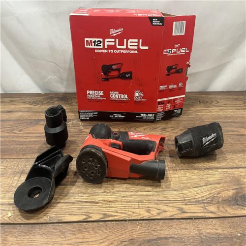 AS-IS M12 FUEL 12V Lithium-Ion Brushless Cordless 3 in. Random Orbital Detail Sander