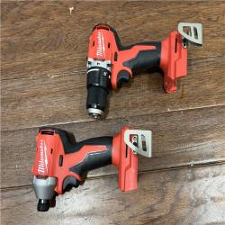 AS-ISMilwaukee M18 Compact Brushless 2-Tool Combo Kit