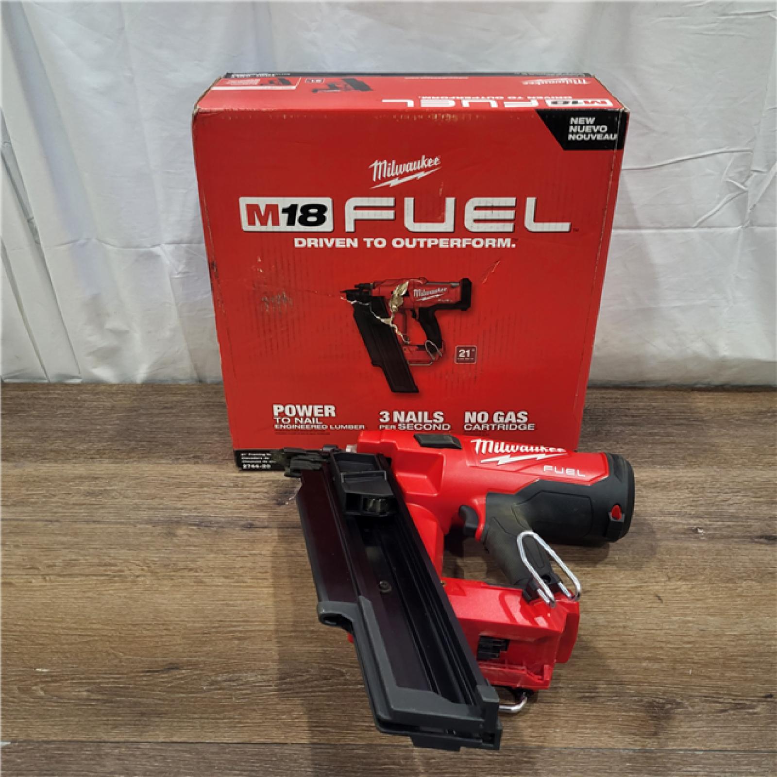 AS-IS Milwaukee 2744-20 M18 FUEL 21-Degree Cordless Framing Nailer (Tool Only)