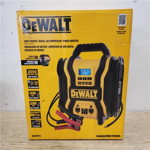 Phoenix Location DEWALT Portable Power 2000 Peak Amp Jump Starter w/Digital Compressor