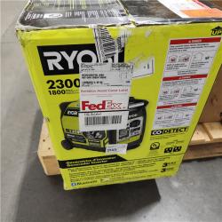 Dallas Location - As-Is RYOBI 2,300-Watt Bluetooth Inverter Generator