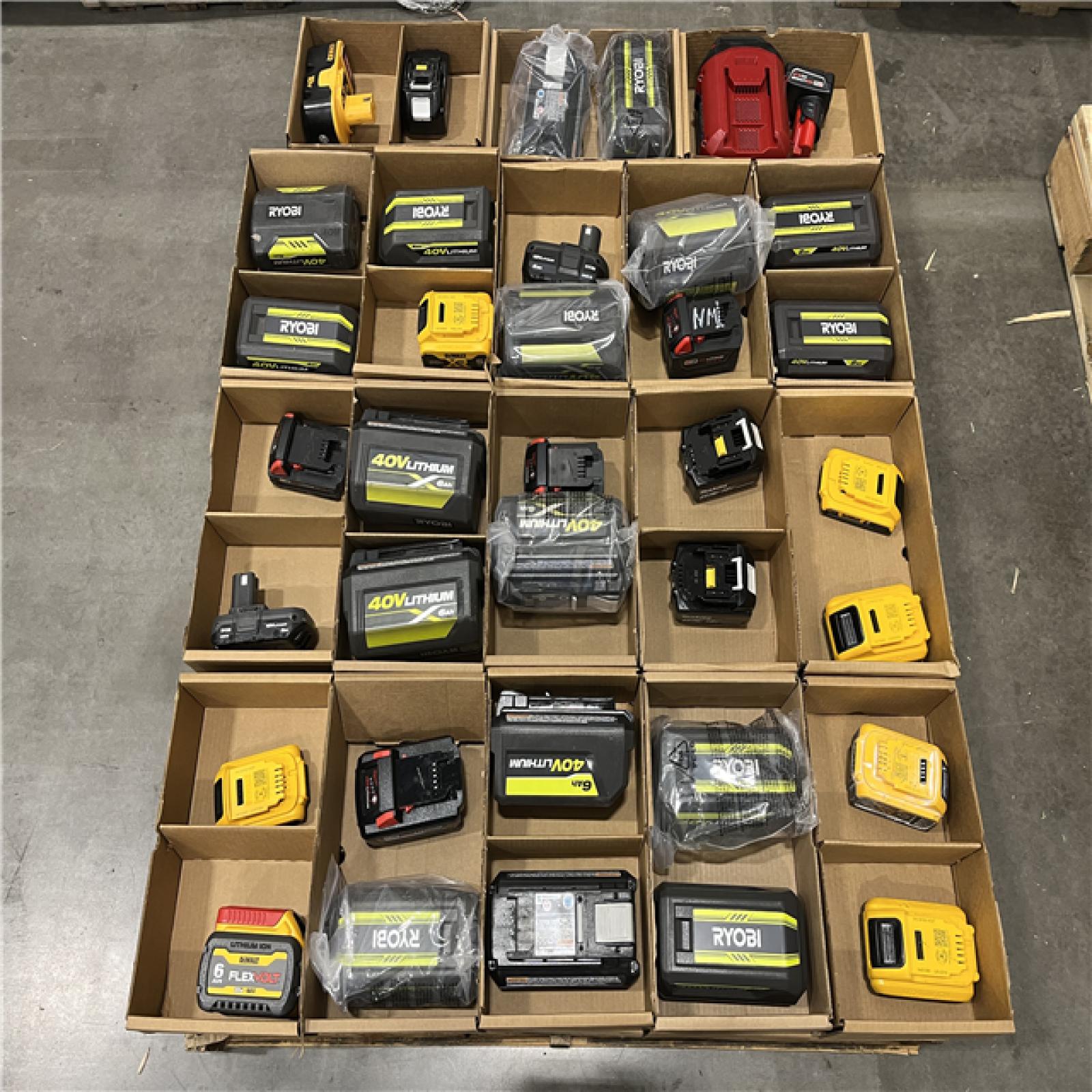 DALLAS LOCATION - AS-IS BATTERY PALLET