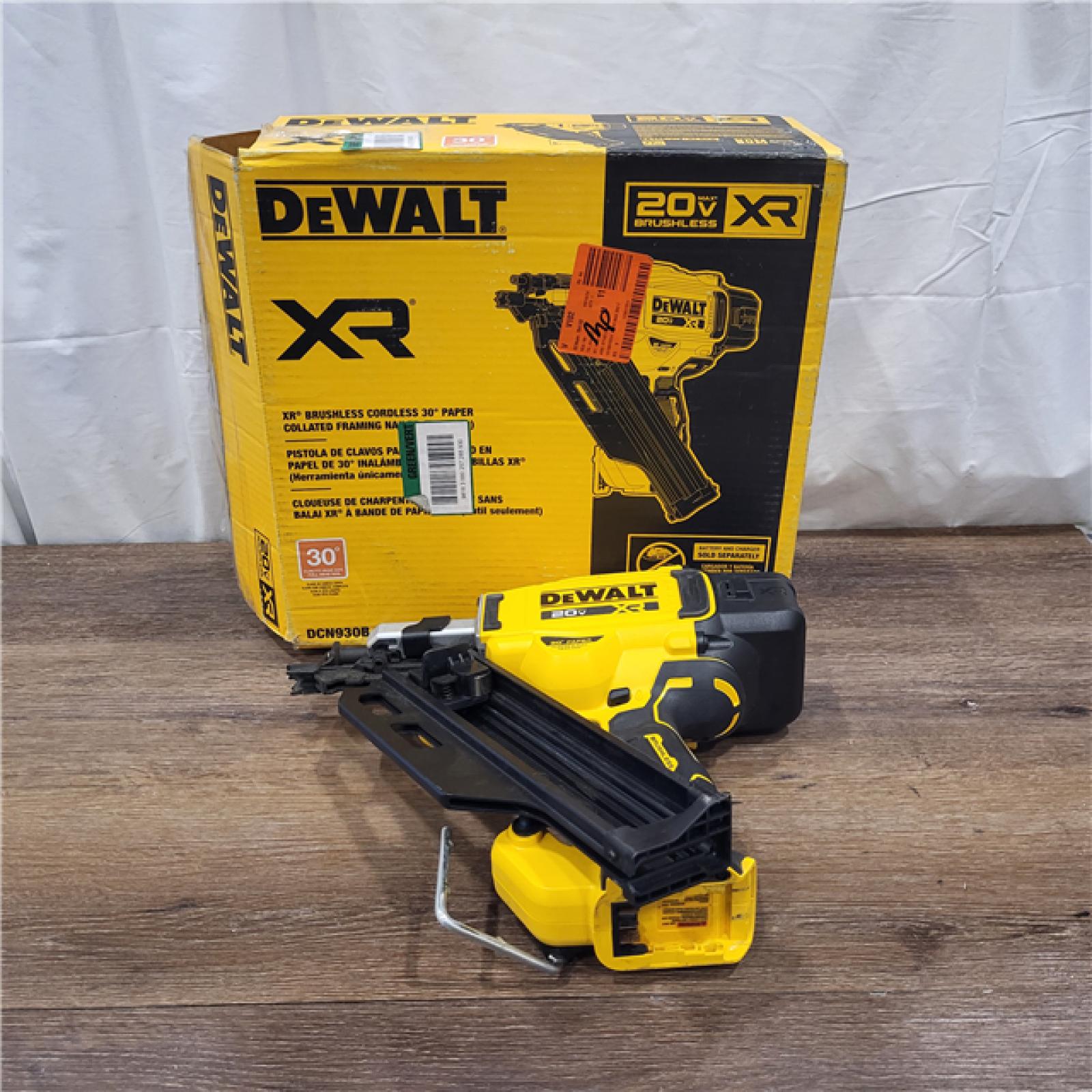 AS-IS 20-Volt 30Â° Cordless Framing Nailer (Tool-Only)