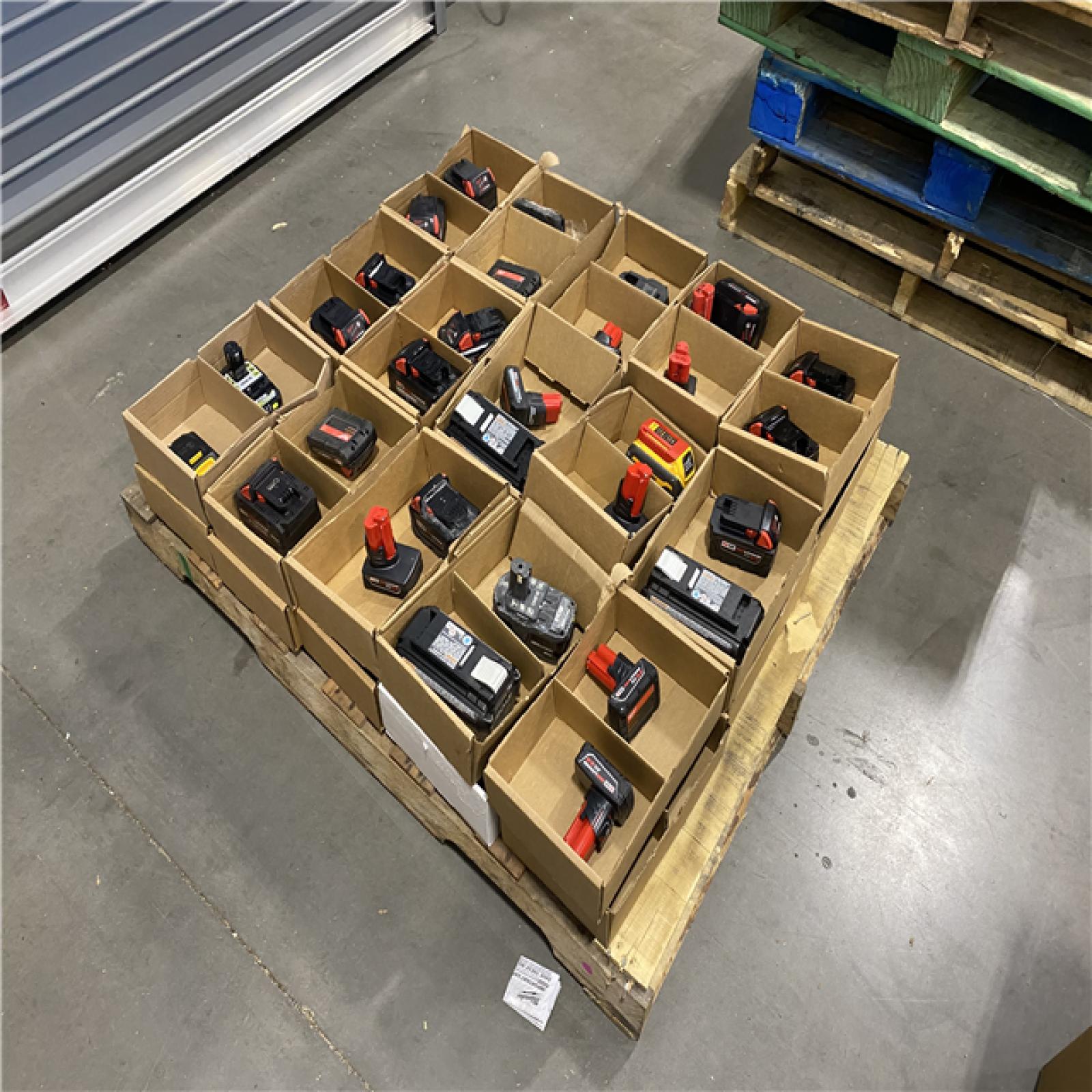 DALLAST LOCATION - AS-IS BATTERY PALLET