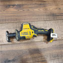 AS-IS Dewalt DCS369B ATOMIC 20V MAX Cordless One-Handed Reciprocating Saw (Tool Only)