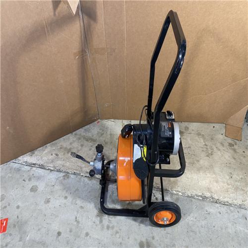 HOUSTON LOCATION - AS-IS Vevor Electric Drain Cleaner 100FT x 3/8inch