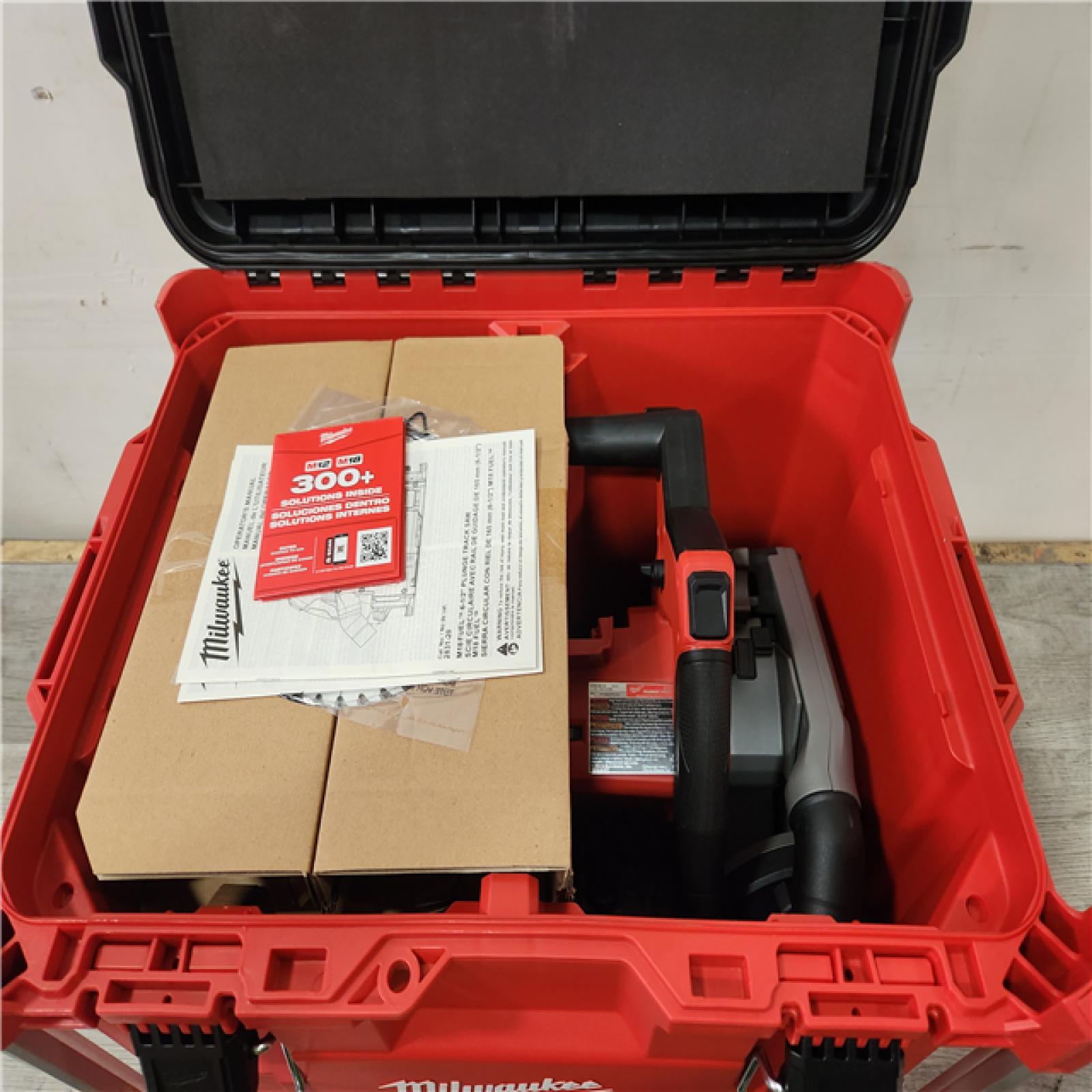 Phoenix Location NEW Milwaukee M18 FUEL 18V Lithium-Ion Brushless Cordless 6-1/2 in. Plunge Track Saw PACKOUT Kit with One 6.0 Ah Battery