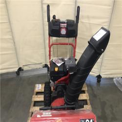 California AS-IS Troy-Bilt Storm 24 in. 208 Cc Two- Stage Gas Snow Blower with Electric Start Self Propelled