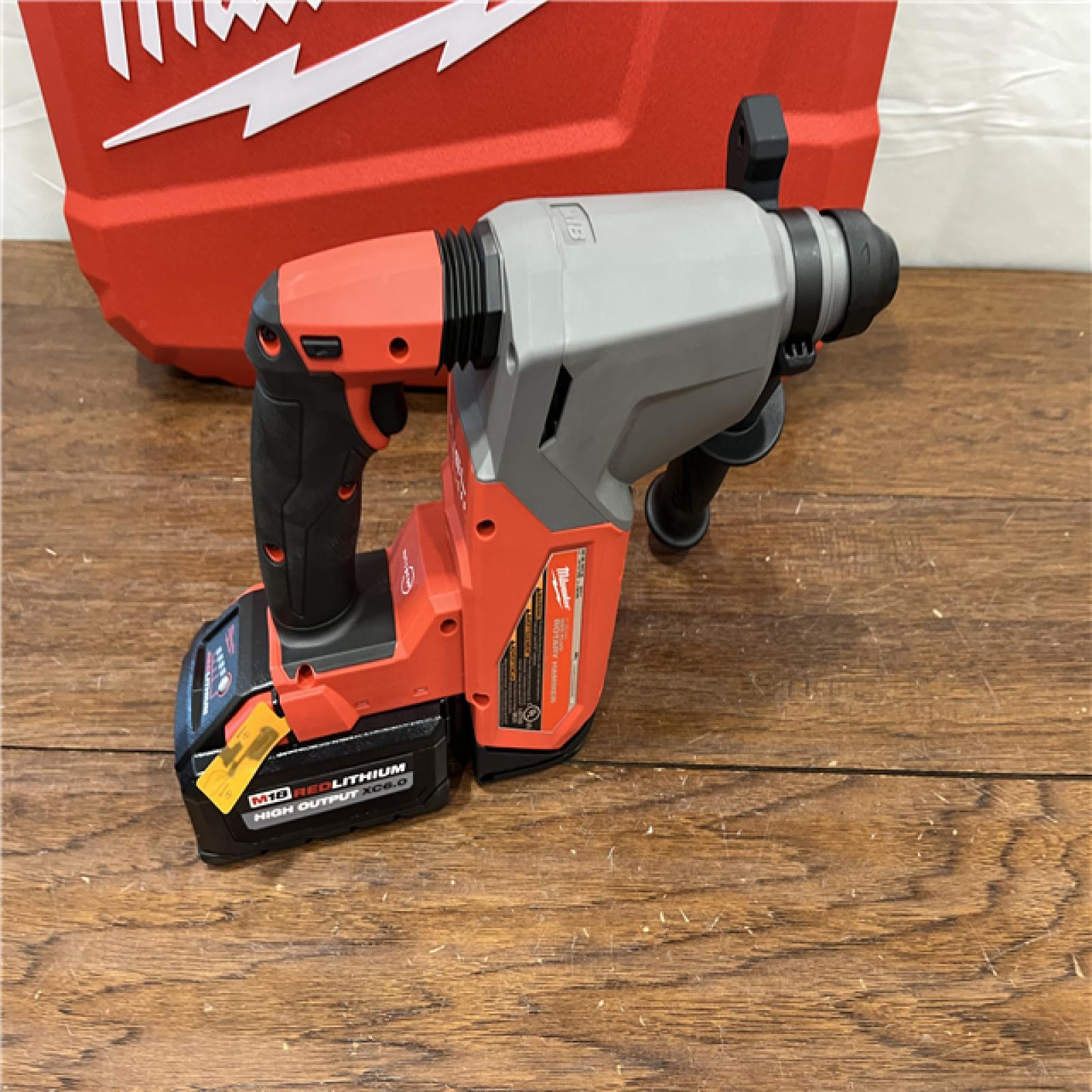 AS-IS Milwaukee 2912-22 M18 Fuel 18V 1  SDS Plus Rotary Hammer with Battery & Charger