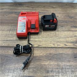 AS IS Milwaukee M18 18-Volt Lithium-Ion XC Starter Kit with (1) 5.0Ah Battery and Charger