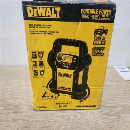 Phoenix Location DEWALT 1600 Peak Amp Jump Starter with Digital Compressor and USB Power Bank