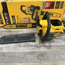 AS-IS DEWALT DCCS672B FLEXVOLT 60V MAX Brushless Cordless 18 Chainsaw (Tool Only)