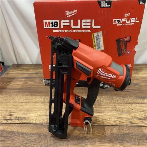 AS-IS Milwaukee 2841-20 18V Cordless Gen II 16 Gauge Angled Finish Nailer (Tool Only)