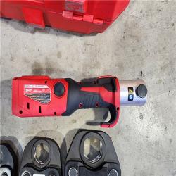 HOUSTON LOCATION - AS-IS M18 18-Volt Lithium-Ion Brushless Cordless FORCE LOGIC Press Tool Kit with 1/2 in. - 2 in. Jaws Kit (6-Jaws Included)