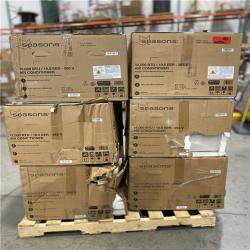 DALLAS LOCATION - SEASONS 12,000 BTU AIR CONDITIONER PALLET - (6 UNITS)