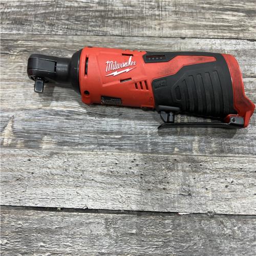 AS-IS MILWAUKEE 2457-20 .38 in. M12 Cordless Ratchet Only