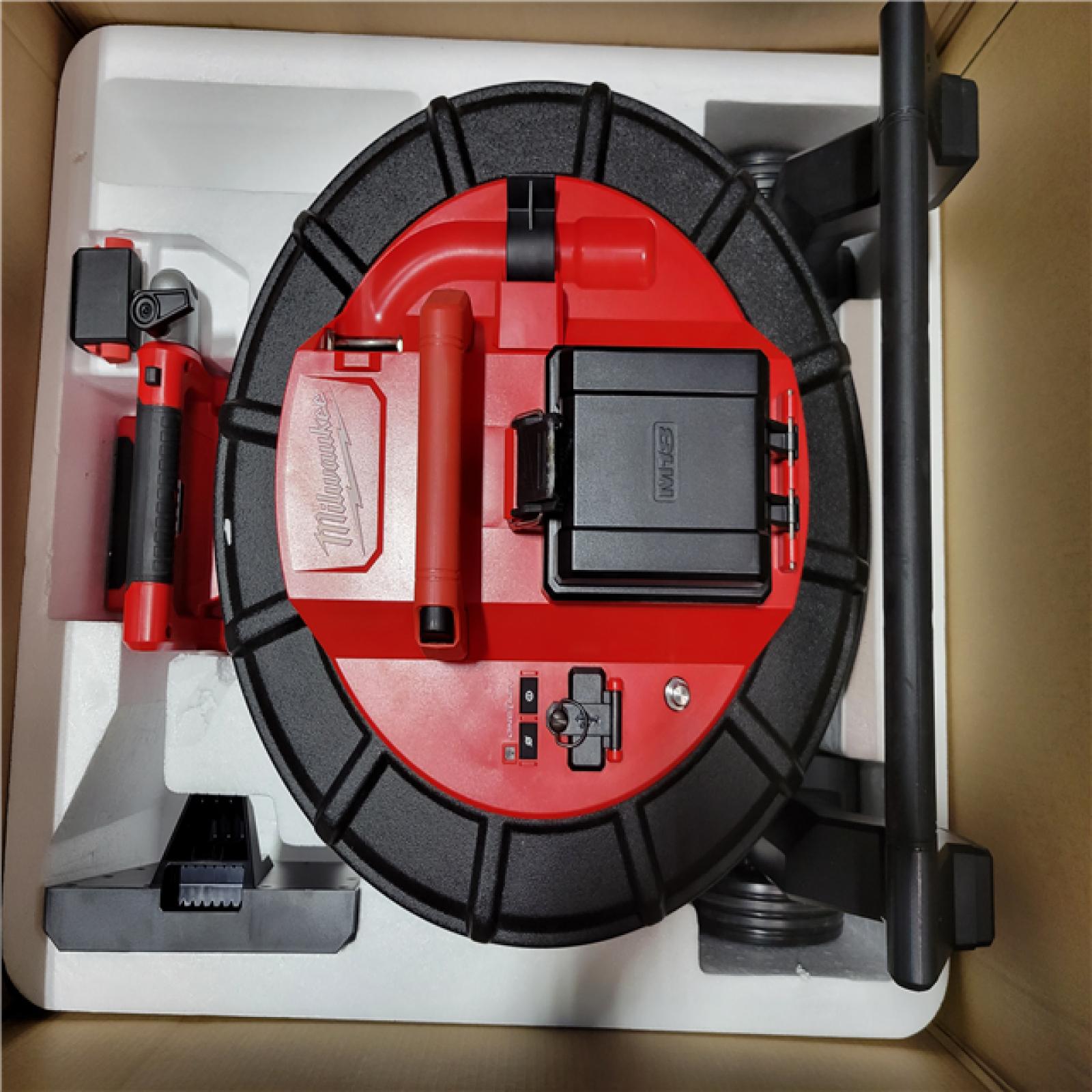 CALIFORNIA NEW MILWAUKEE M18 200' MID-STIFF MODULAR PIPELINE INSPECTION SYSTEM(BATTERIES AND CHARGER INCLUDED)