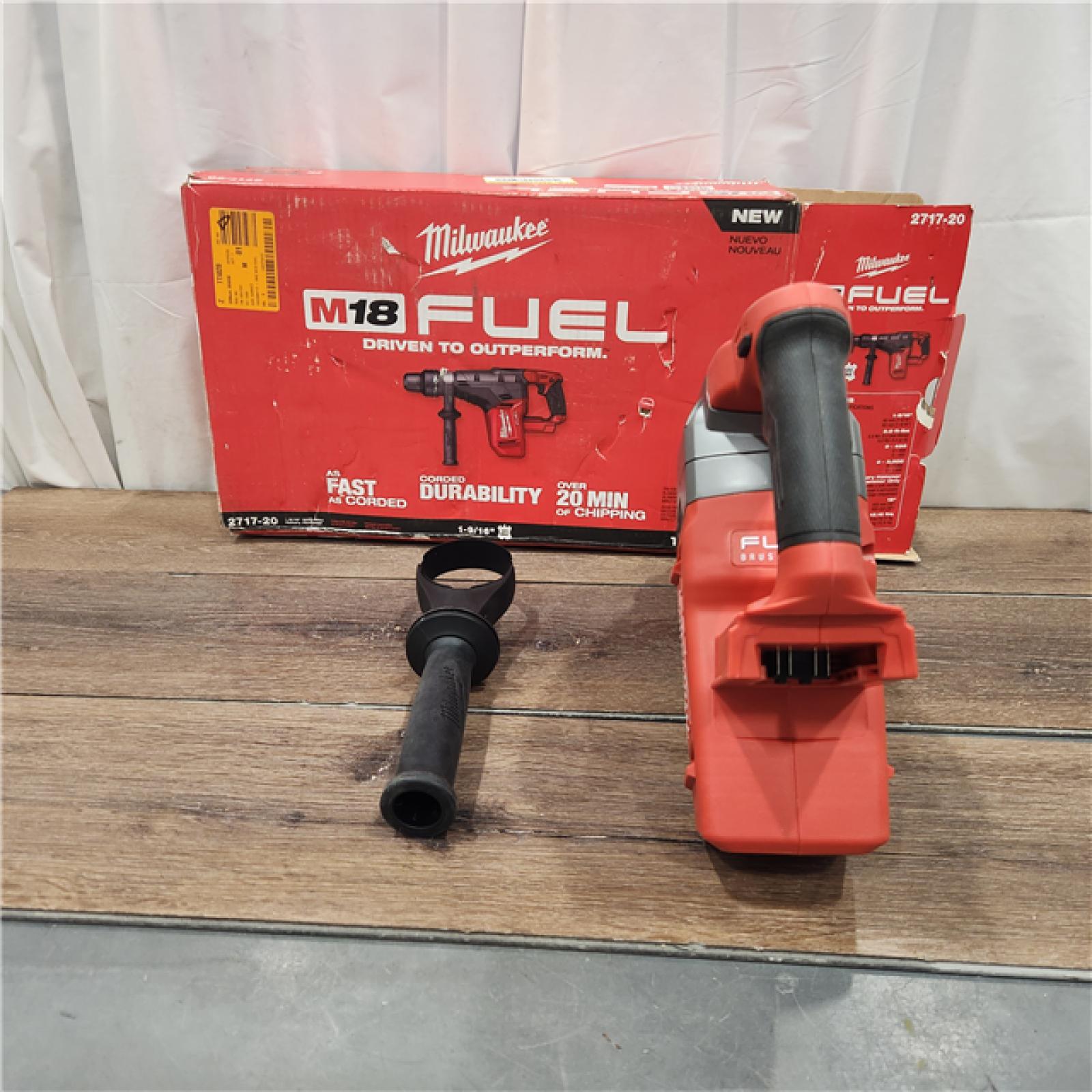 AS IS M18 FUEL 18V Lithium-Ion Brushless Cordless 1-9/16 in. SDS-Max Rotary Hammer (Tool-Only)