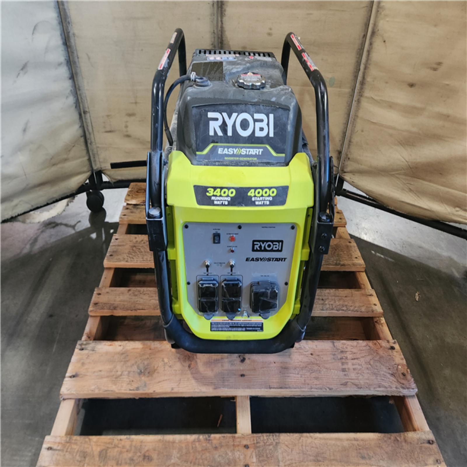 California AS-IS Ryobi 3400 Running Watt 4000 Starting Watt Power Inverter Generator