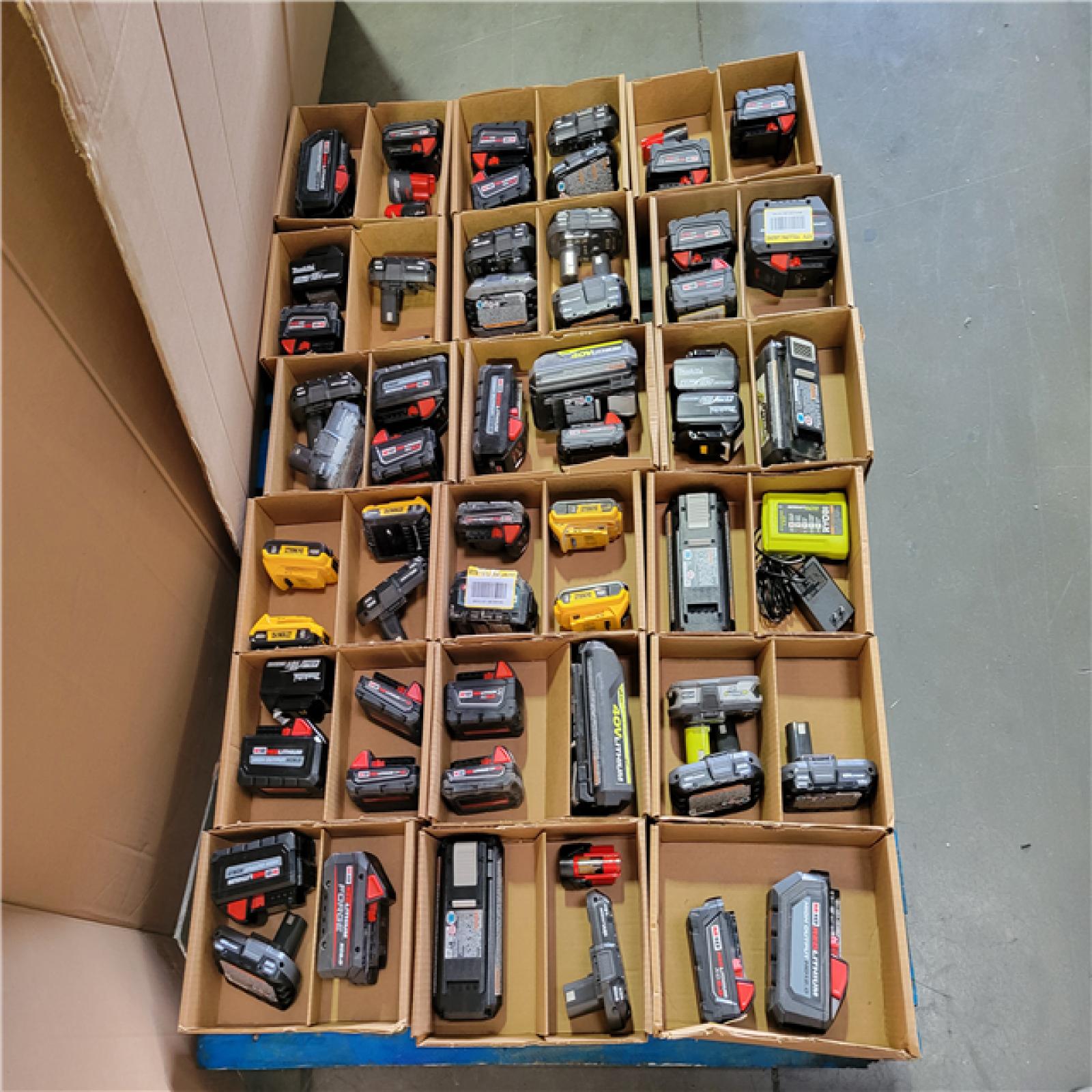 CALIFORNIA AS-IS BATTERY PALLET