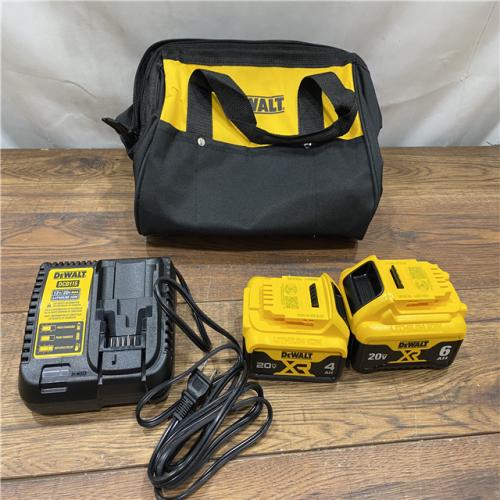 AS IS Dewalt-DCB246CK 20V MAX* Lithium Ion Starter Kit