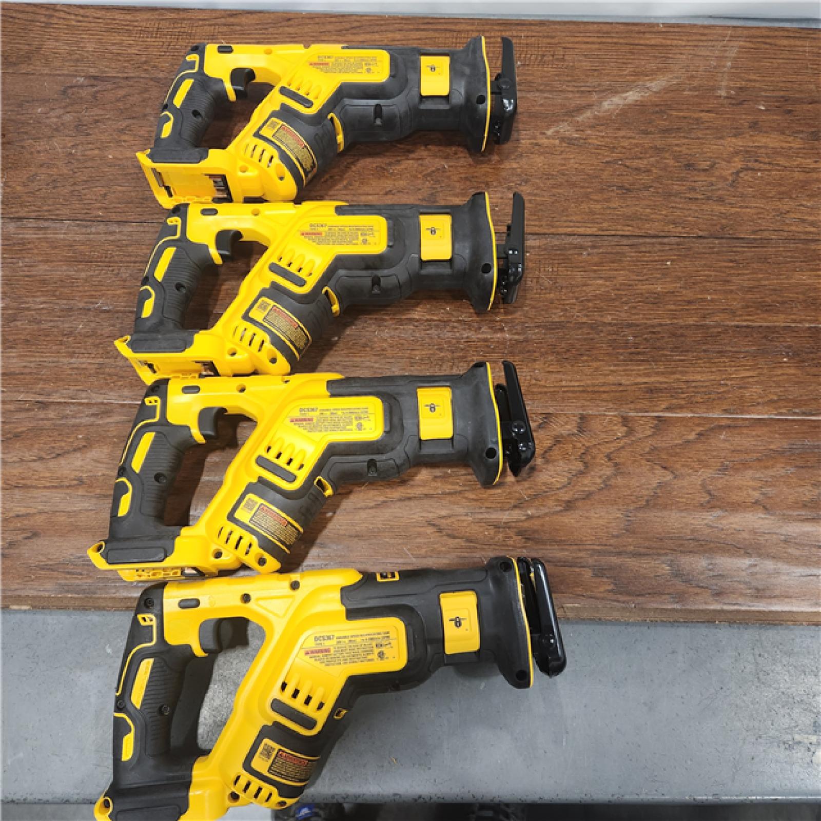 NEW 20-Volt MAX XR Lithium-Ion Cordless Brushless Compact Reciprocating Saw (Tool-Only) (4UNIT)