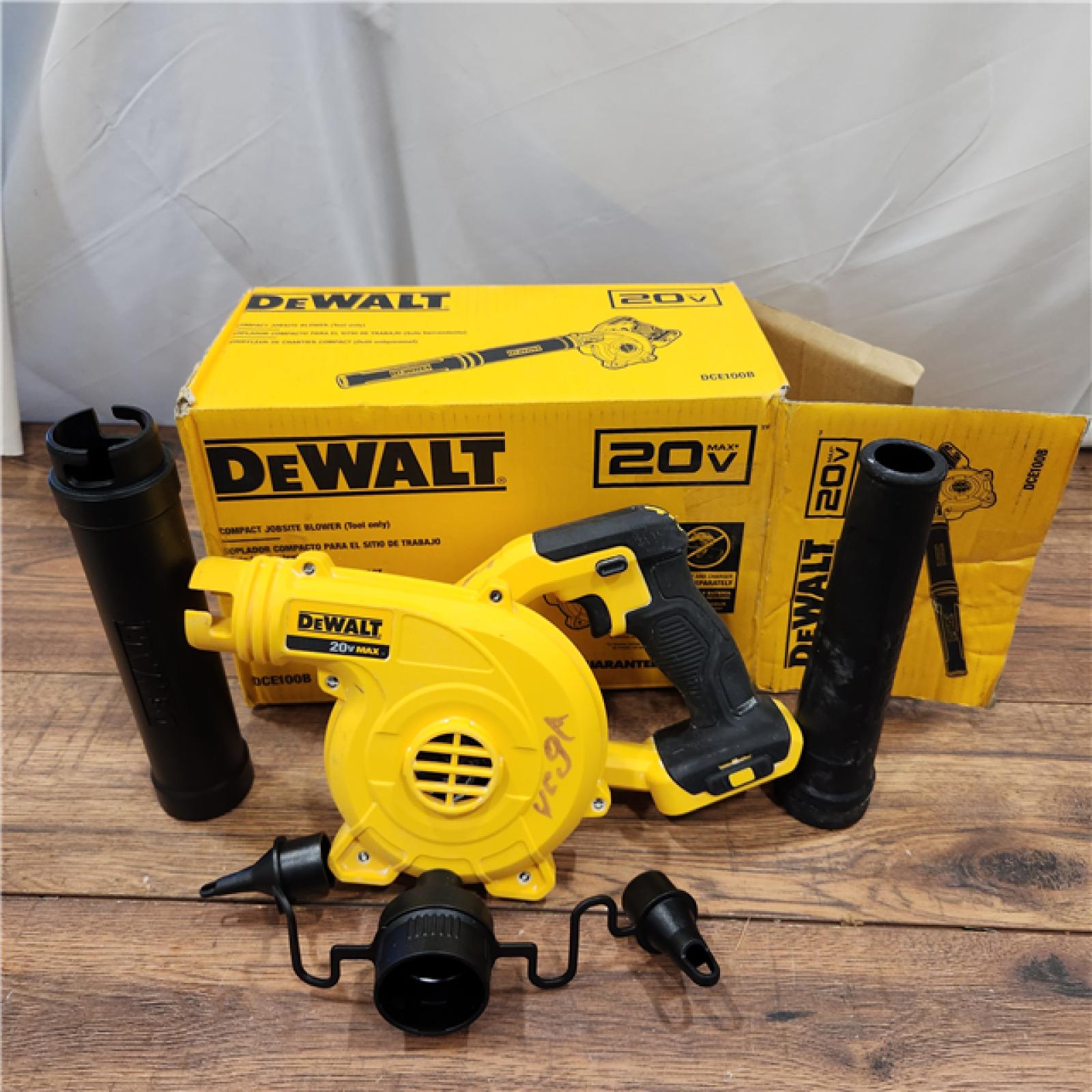 AS-IS DEWALT Cordless Compact Jobsite Blower(Tool Only)