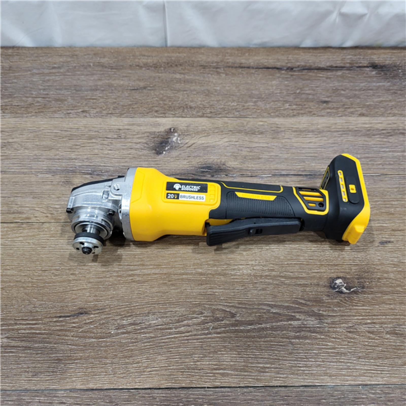 AS-IS 20V XR Cordless 4-1/2. in. to 5 in. Variable Speed Angle Grinder (Tool Only)