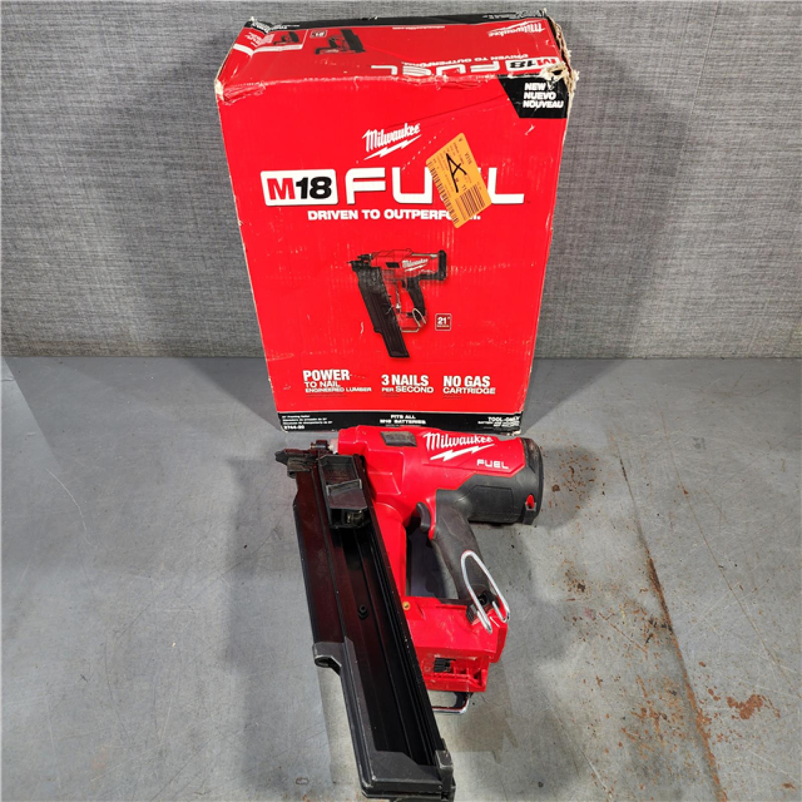 HOUSTON LOCATION - AS-IS Milwaukee 2744-20 M18 FUEL 21-Degree Cordless Framing Nailer (Tool Only)