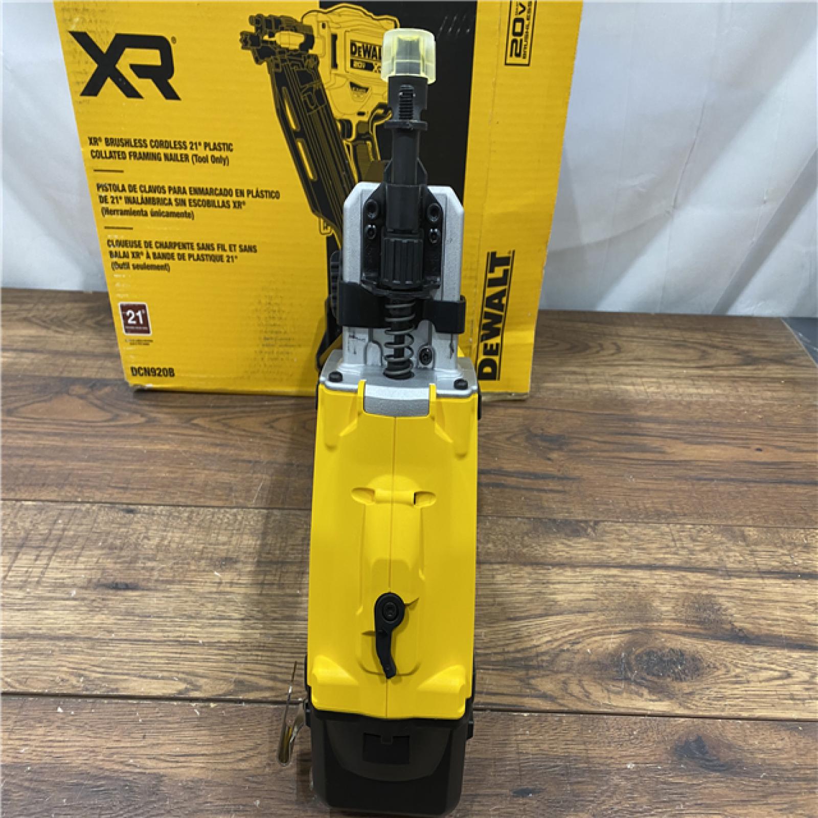 AS IS DEWALT 20-Volt 21Â° Cordless Framing Nailer (Tool-Only)