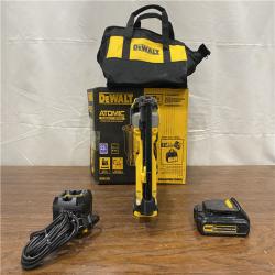 AS-IS DEWALT ATOMIC 20V MAX Lithium Ion Cordless 23 Gauge Pin Nailer Kit with 3.0Ah Battery and Charger