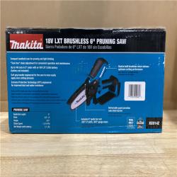 NEW! - Makita 18V LXT Lithium-Ion Brushless Cordless 6 in. Chain Saw (Tool Only)