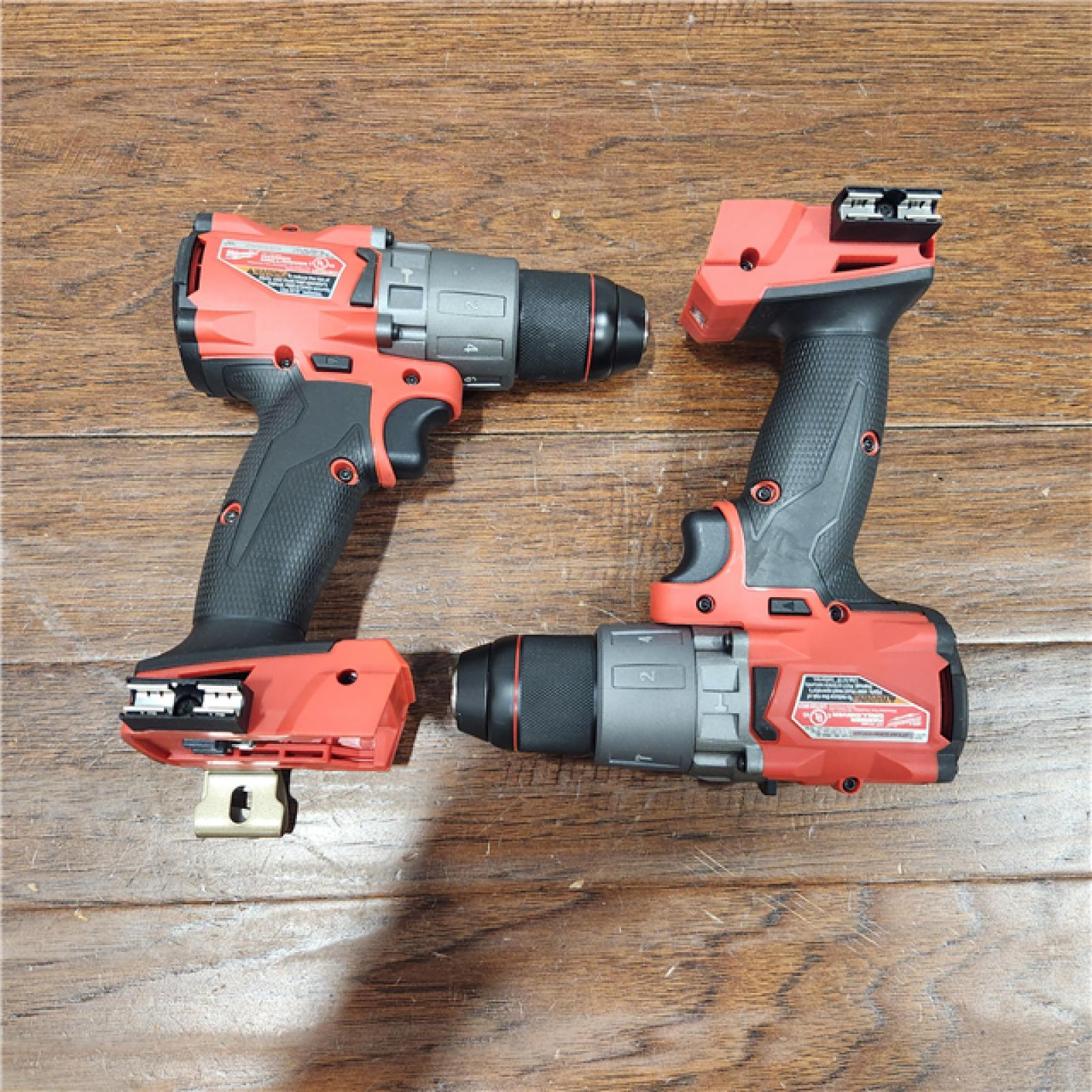 NEW Milwaukee  M18 FUEL 18V Lithium-Ion Brushless Cordless 1/2 in. Hammer Drill/Driver (Tool-Only) (2 UNIT)