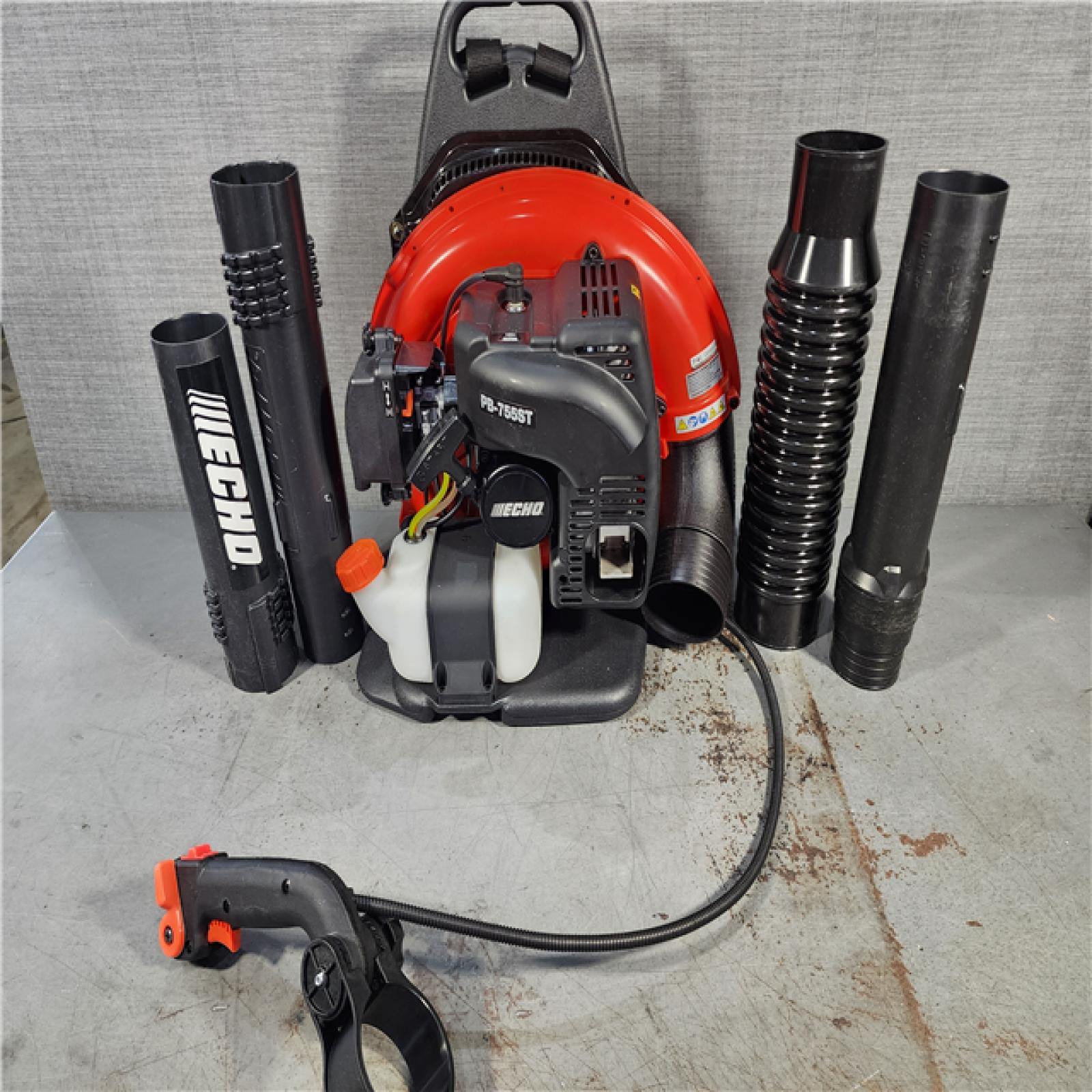 HOUSTON LOCATION - AS-IS ECHO 233 MPH 651 CFM 63.3cc Gas 2-Stroke Backpack Leaf Blower with Tube Throttle