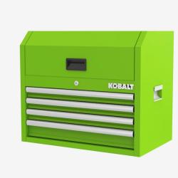 DALLAS LOCATION - Kobalt 26-in W x 22-in H 4-Drawer Steel Tool Chest (Green) PALLET - (9 UNITS)