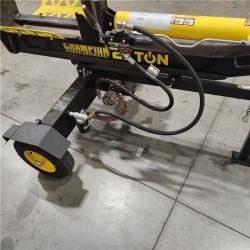 Dallas Location - As-Is Champion Power Equipment 27 Ton 224 cc Gas Wood Log Splitter