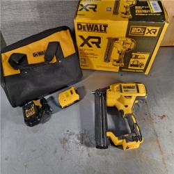 HOUSTON LOCATION - AS-IS DEWALT 20V MAX XR 18 Gauge Brad Nailer Kit