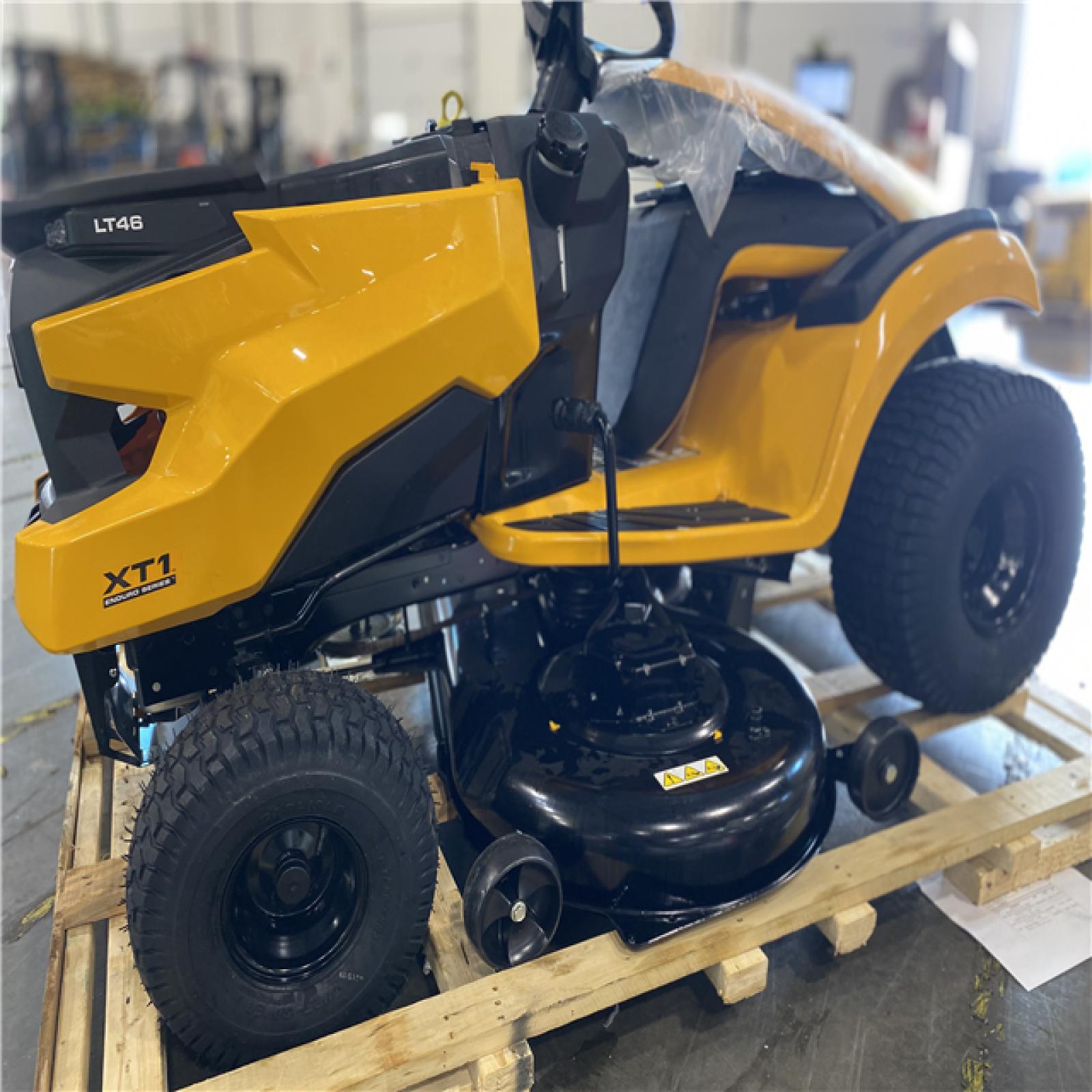 DALLAS LOCATION -AS-IS Cub Cadet XT1 Enduro LT 46 in. 22 HP V-Twin Kohler 7000 Series Engine Hydrostatic Drive Gas Riding Lawn Tractor