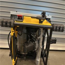 AS-IS DEWALT 15 Amp Corded 8-1/4 in. Compact Portable Jobsite Tablesaw (Stand Not Included)