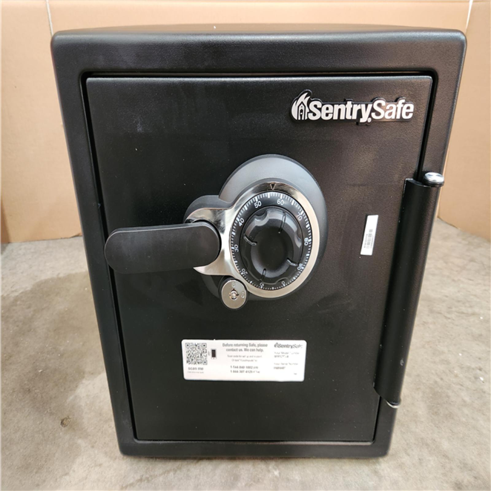 Phoenix Location SentrySafe 1.2 cu. ft. Fireproof & Waterproof Safe with Dial Combination Lock and Dual Key