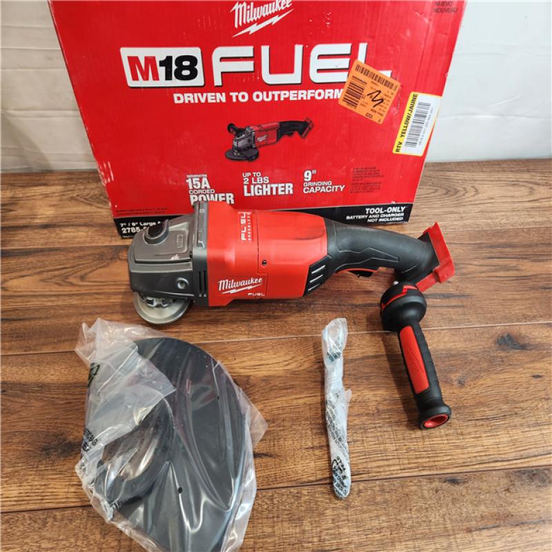 Milwaukee Tool 2785-20 M18 Fuel 7 in. / 9 in. Large Angle Grinder