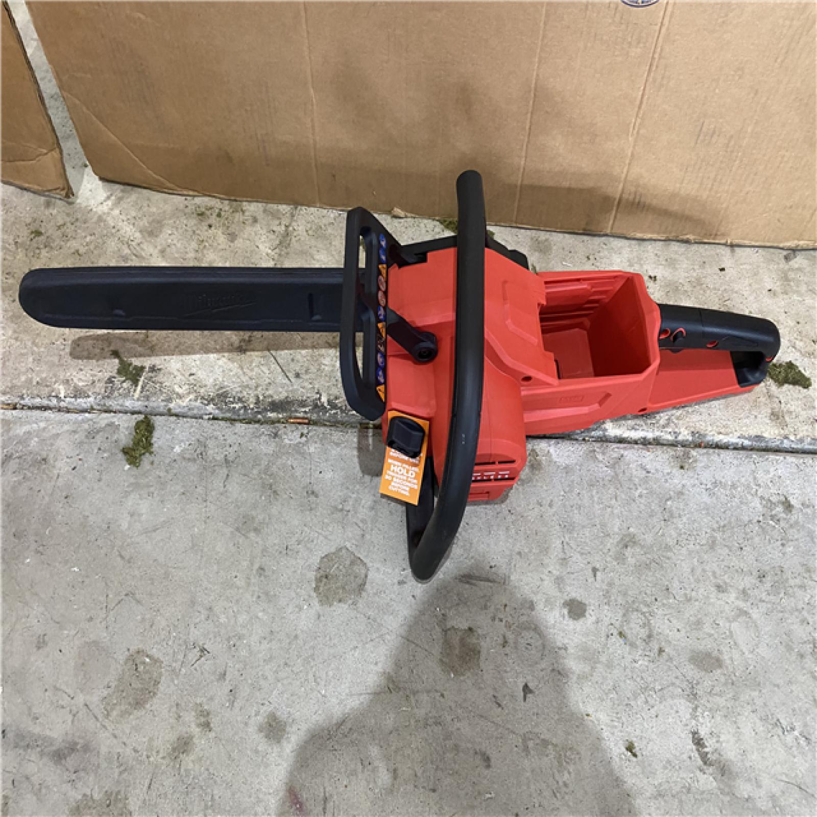 Houston location AS-IS Milwaukee M18 FUEL 16  18V Li-Ion Brushless Cordless Chainsaw Tool-Only 2727-20