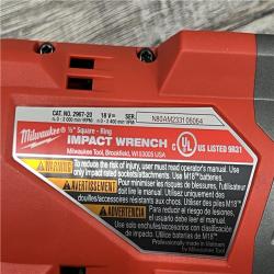 AS-IS Milwaukee 2967-21B M18 FUEL 1/2 High Torque Impact Wrench W/ Friction Ring 5.0Ah Kit