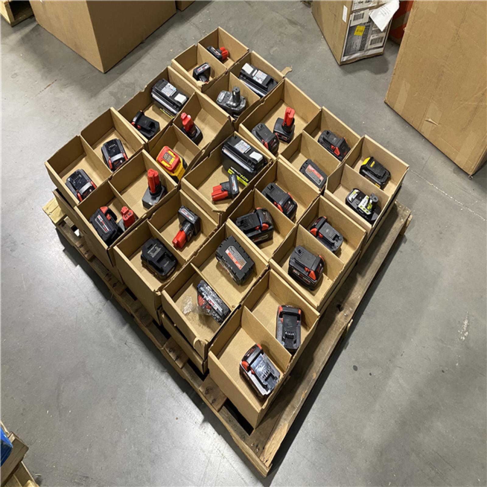 DALLAST LOCATION - AS-IS BATTERY PALLET