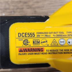 AS-IS DeWalt DCE555B 20V Cordless Rotary Drywall Cut-Out Tool (Tool Only)