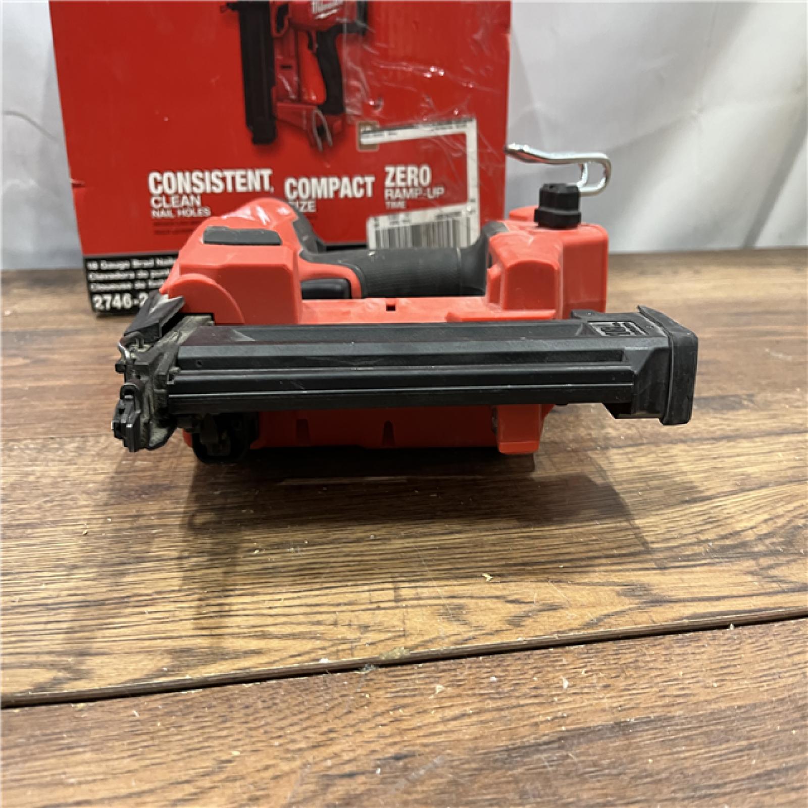 AS-IS Milwaukee M18 FUEL 18 Gauge Brad Nailer