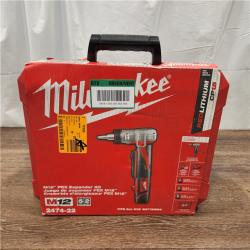 AS-IS M12 12-Volt Lithium-Ion Cordless PEX Expansion Tool Kit with (2) 1.5 Ah Batteries, (3) Expansion Heads and Hard Case