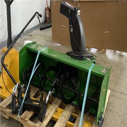 Houston Location - AS-IS John Deere rotating snow blower 44